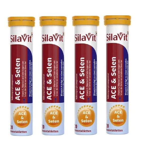 SilaVit šumeče tablete ACE+Selen 20 kosov