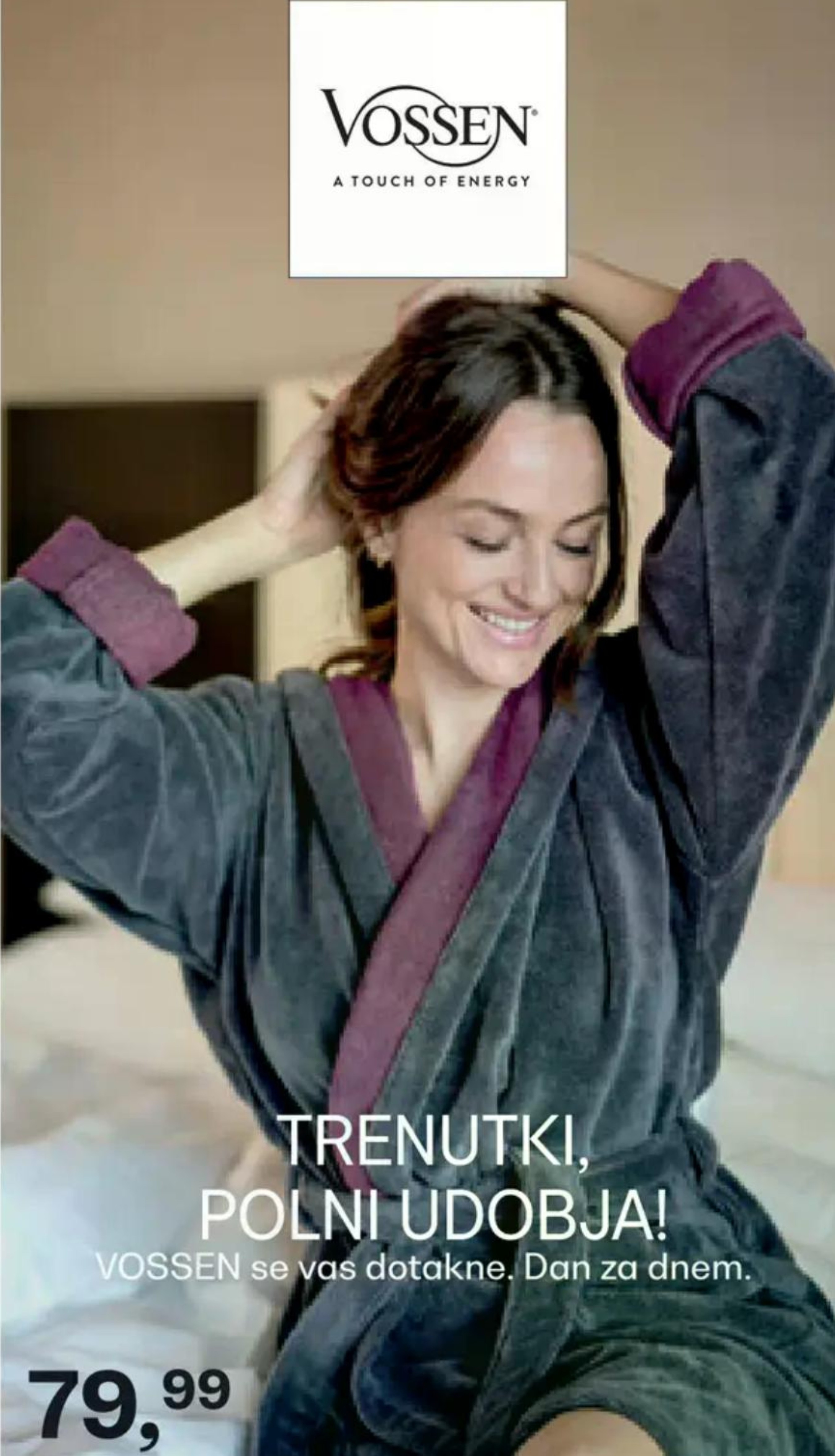 VOSSEN Ženski kopalni plašč