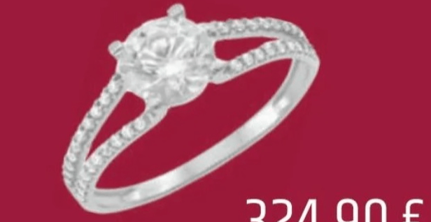 prstan s cirkonijevimi oksidi - Akcija v trgovini E.Leclerc