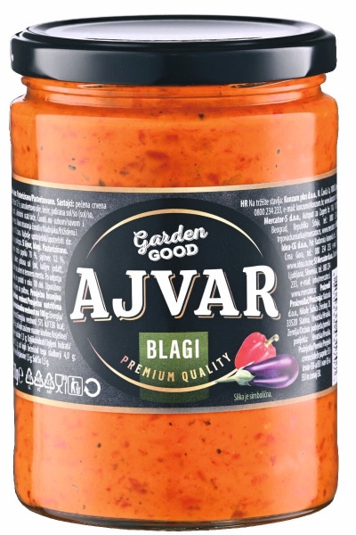 Domači ajvar Garden Good 550 g