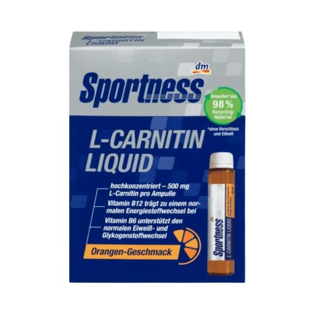 Sportness prehransko dopolnilo L-karnitin 7x25 ml
