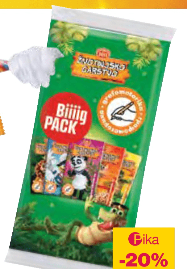 Čokolada Životinjsko carstvo 75 g