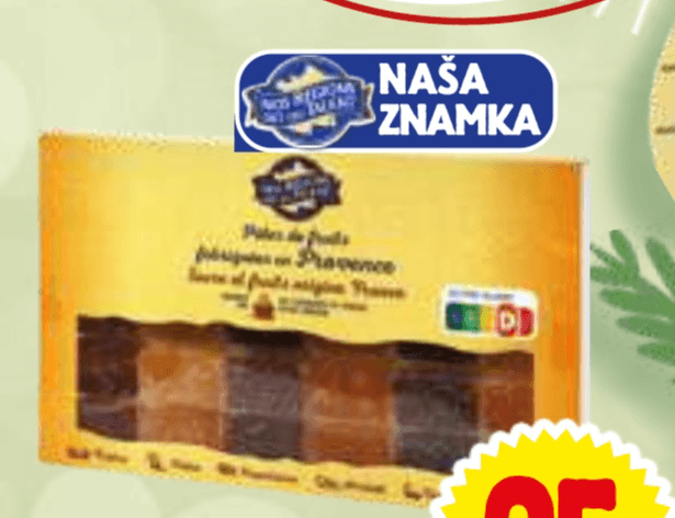 Izbor sadnih želejev 300 g