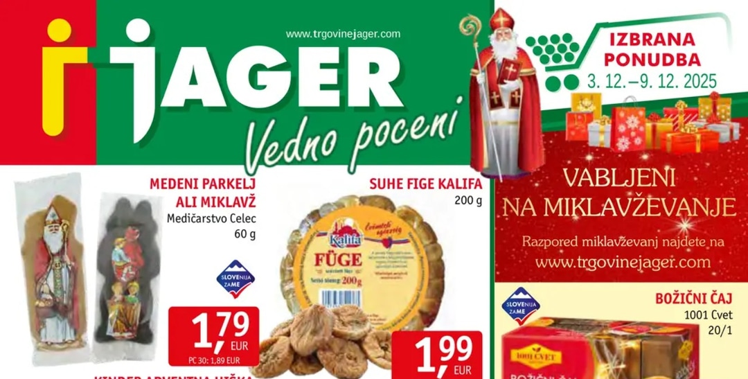 Jager katalog Živila od 03.12. do 09.12.2025