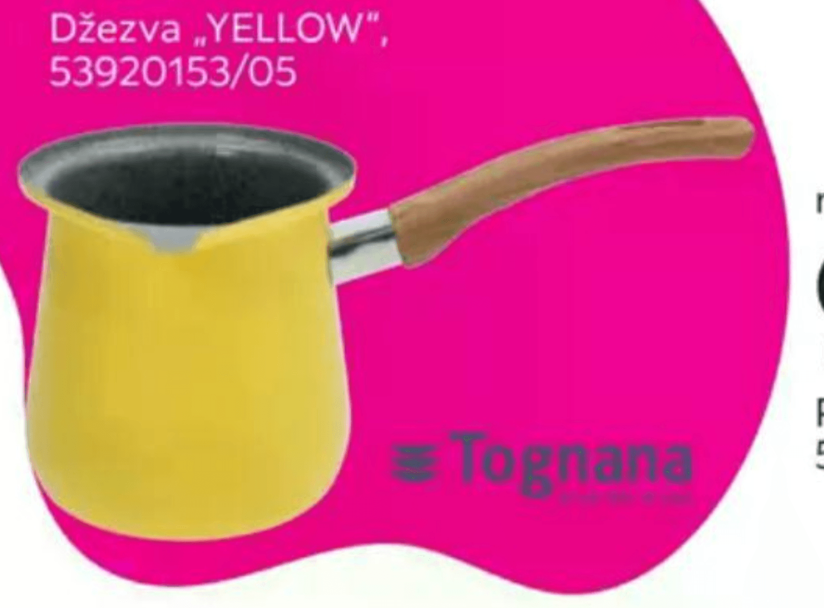 Džezva „YELLOW"