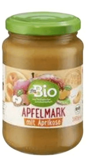 dmBio sadna kaŔa iz jabolk in marelic 360 g - Akcija v trgovini Dm