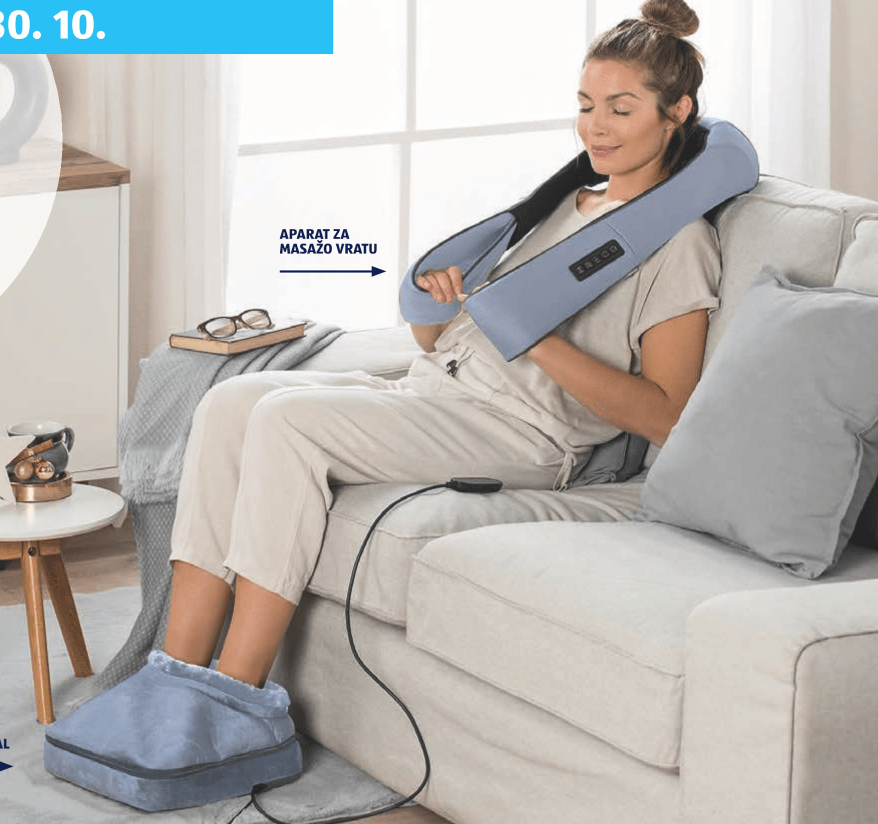 Ambiano Shiatsu masažna naprava