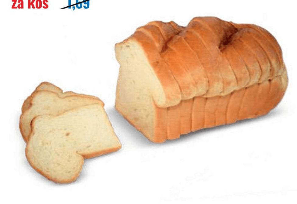 Kraljevi beli rezani kruh 500 g