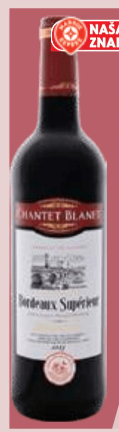 Chantet Blanet 0,75 l
