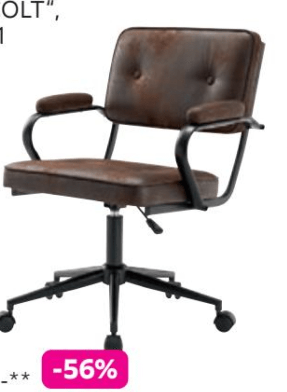 Vrtljivi stol „COLT"