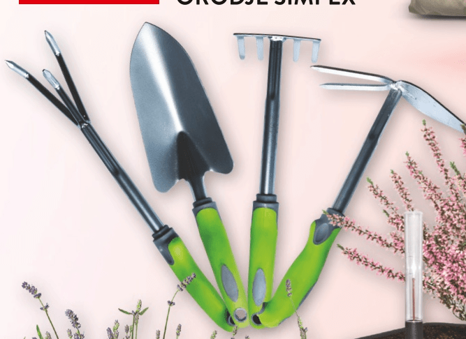 Ročno vrtno orodje Simpex - Akcija v trgovini Spar