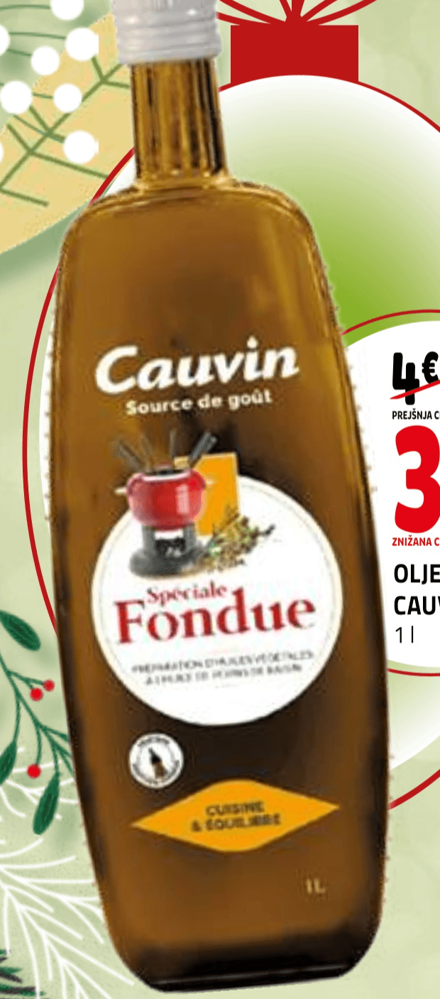 Olje za fondi Cauvin 1 l