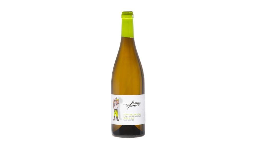 Kakovostno vino ZGP Rebula-Malvazija Kmetija Tomažič 0,75 l
