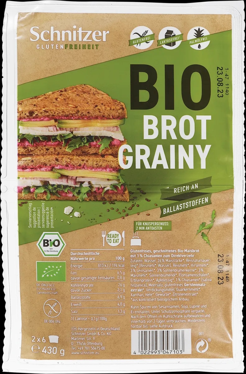 Izbrani brezglutenski izdelki Schnitzer Bio - Akcija v trgovini Mercator