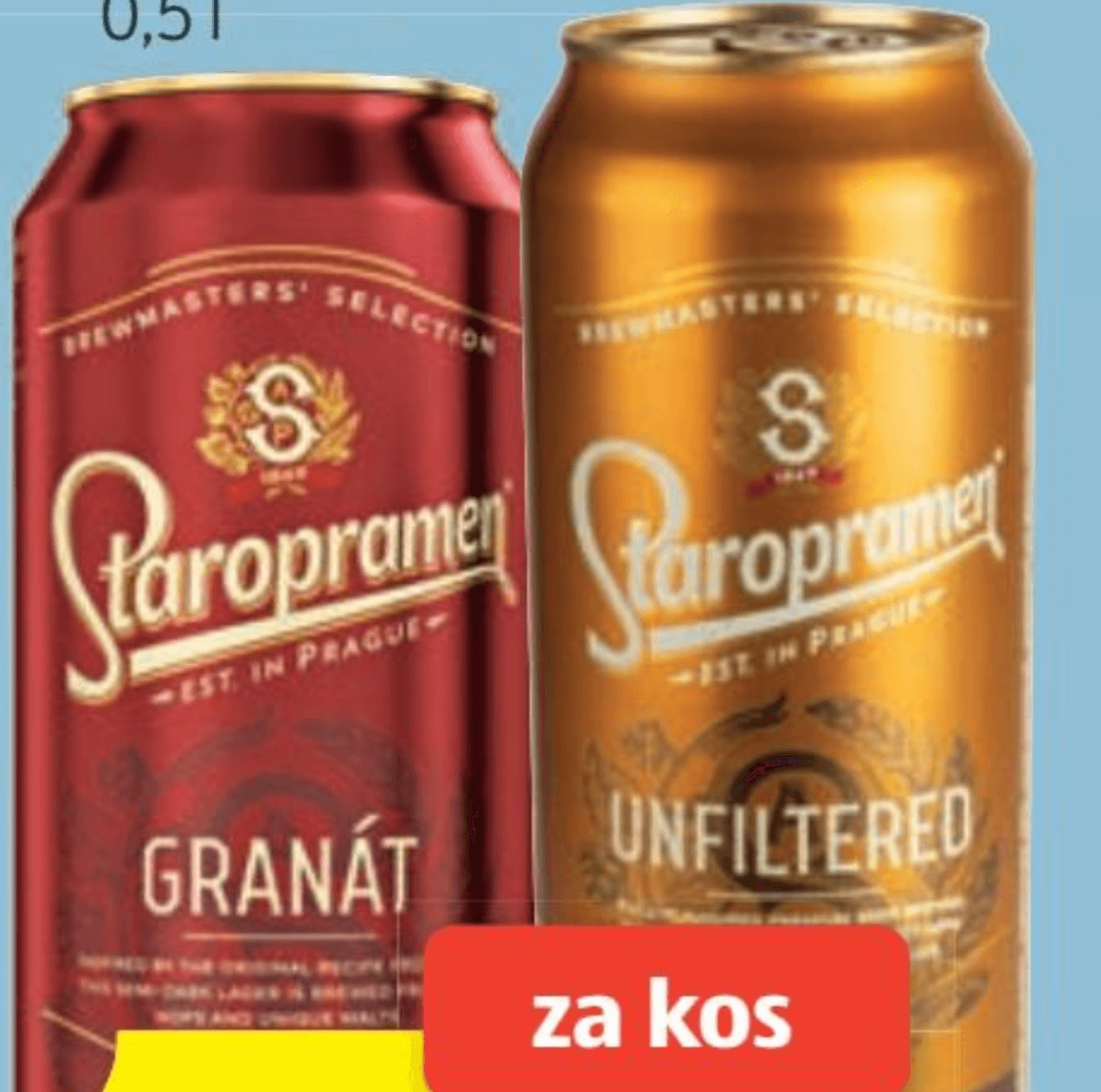 Staropramen Pivo 0.5 l