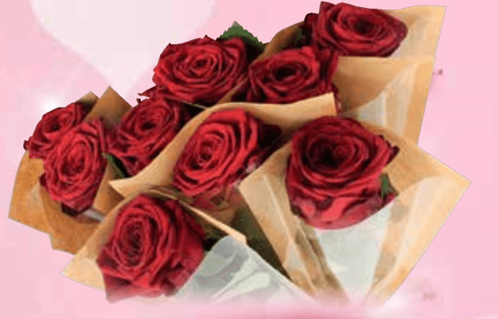 Vrtnica za valentinovo - Akcija v trgovini Spar