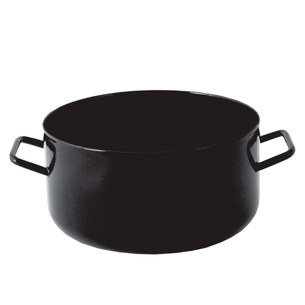 Visoka kozica s pokrovko emajlirana 28 cm - 8,5 L