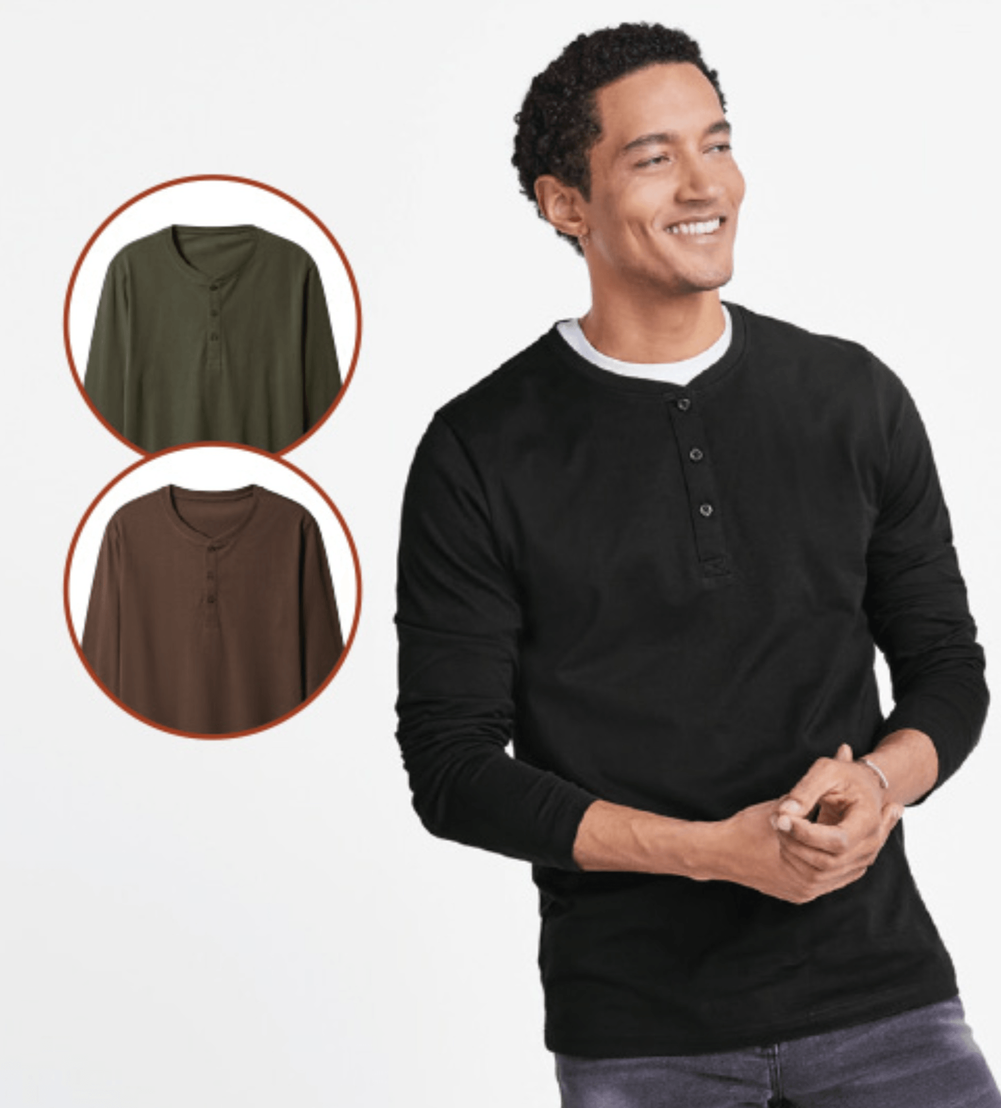 Esmara MEN moška majica z dolgimi rokavi