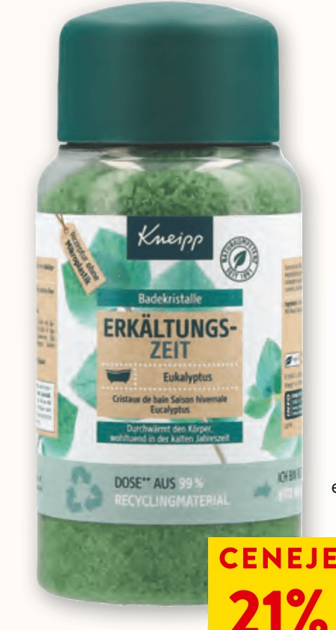 Kopalna sol Kneipp - Akcija v trgovini Spar