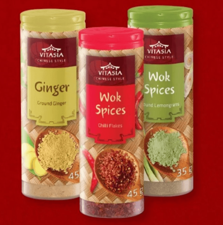 VITASIA Začimbe na azijski način 35/45 g - Akcija v trgovini Lidl