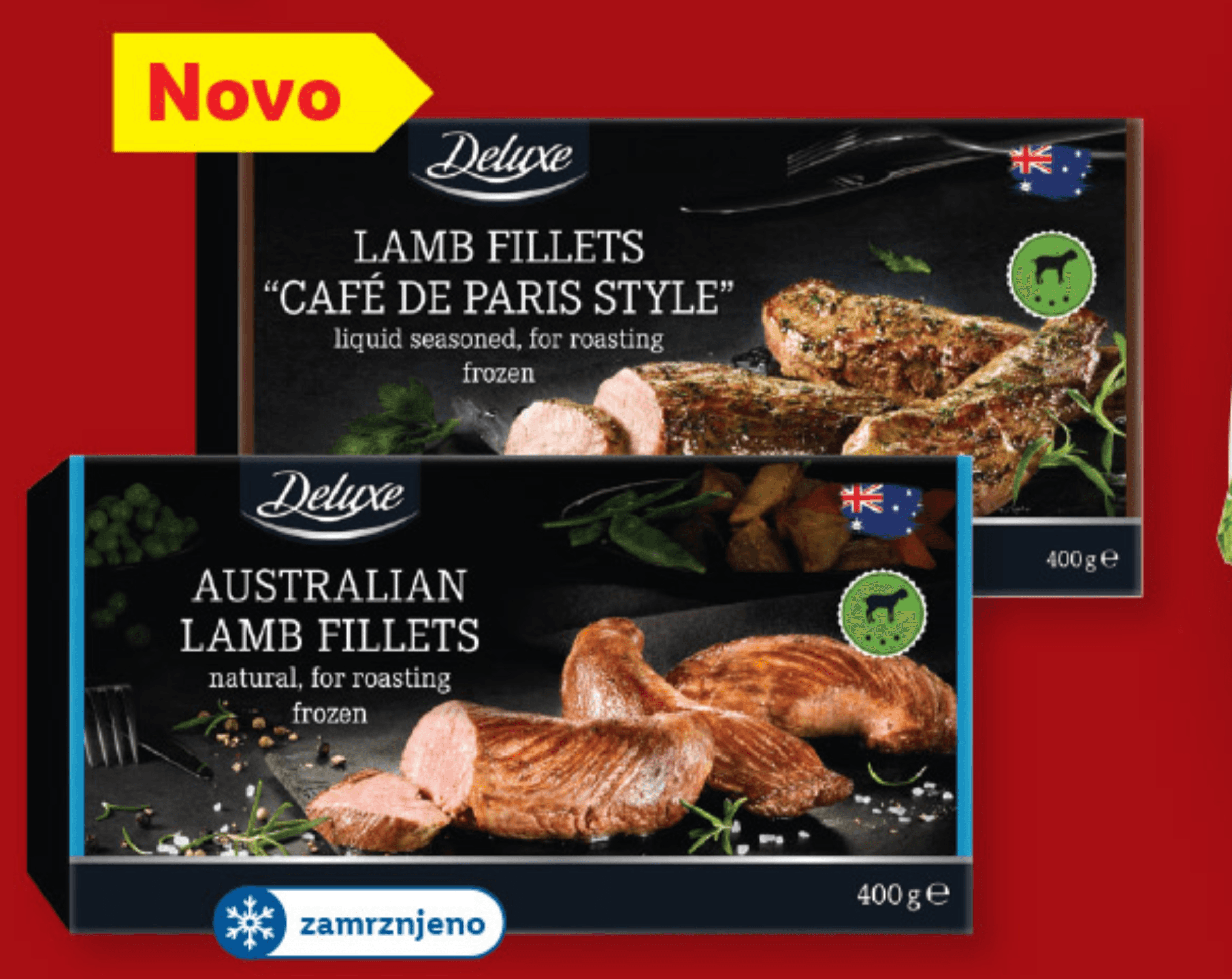 Deluxe Avstralski jagnječji file 400 g