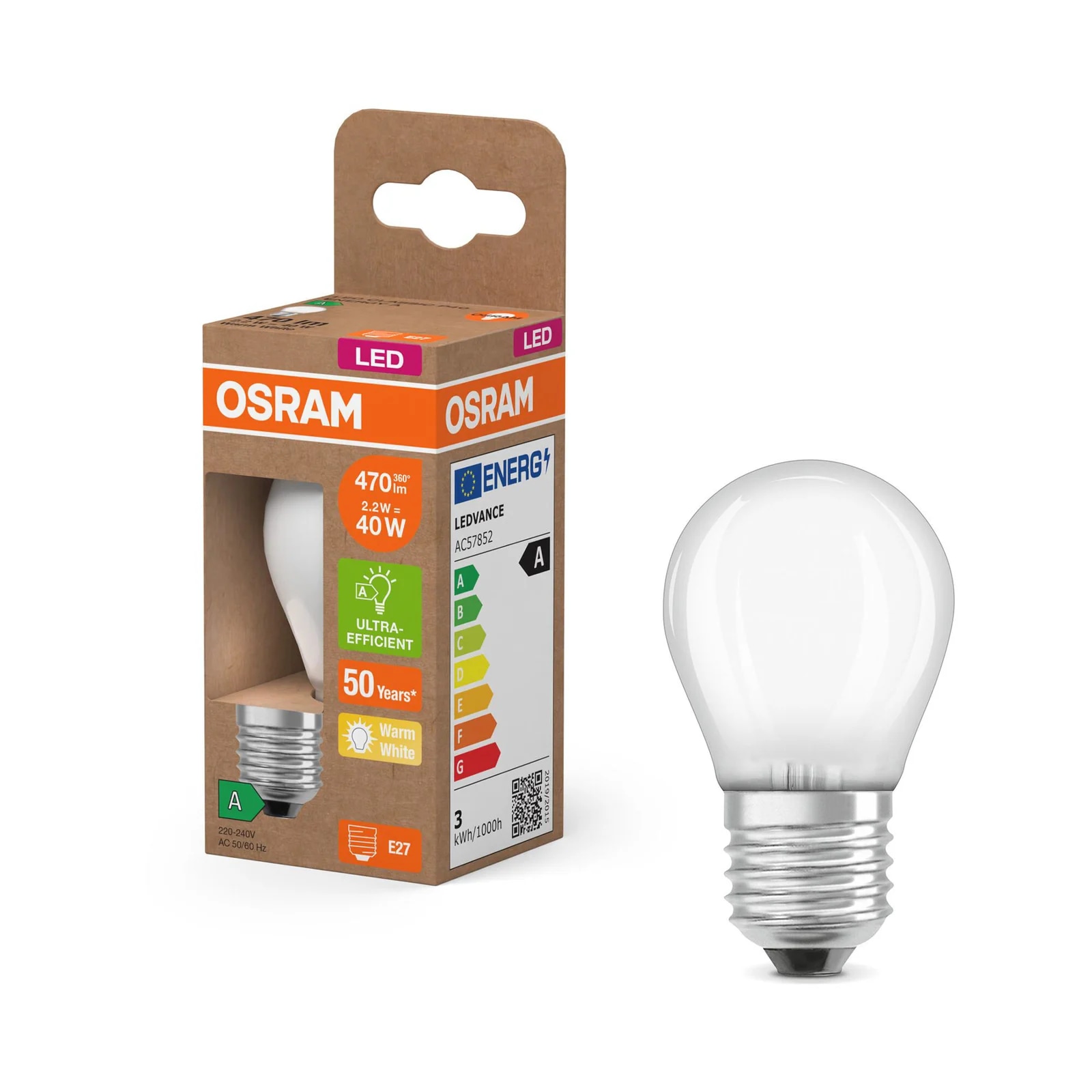 Žarnica Osram LED E27 2 kom OSRAM