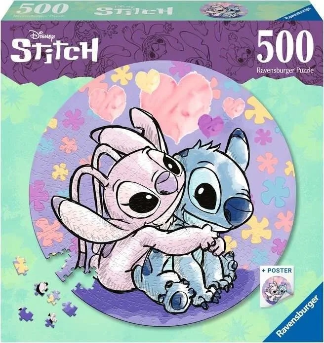 PUZZLE ROUND STITCH 500 kosov.