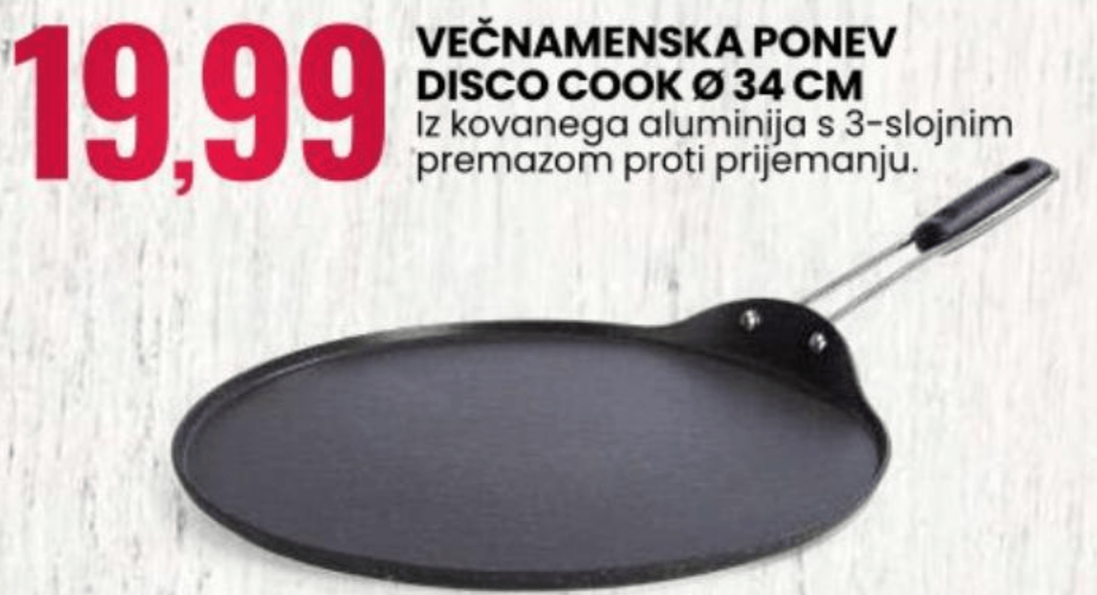 Večnamenska ponev Disco Cook