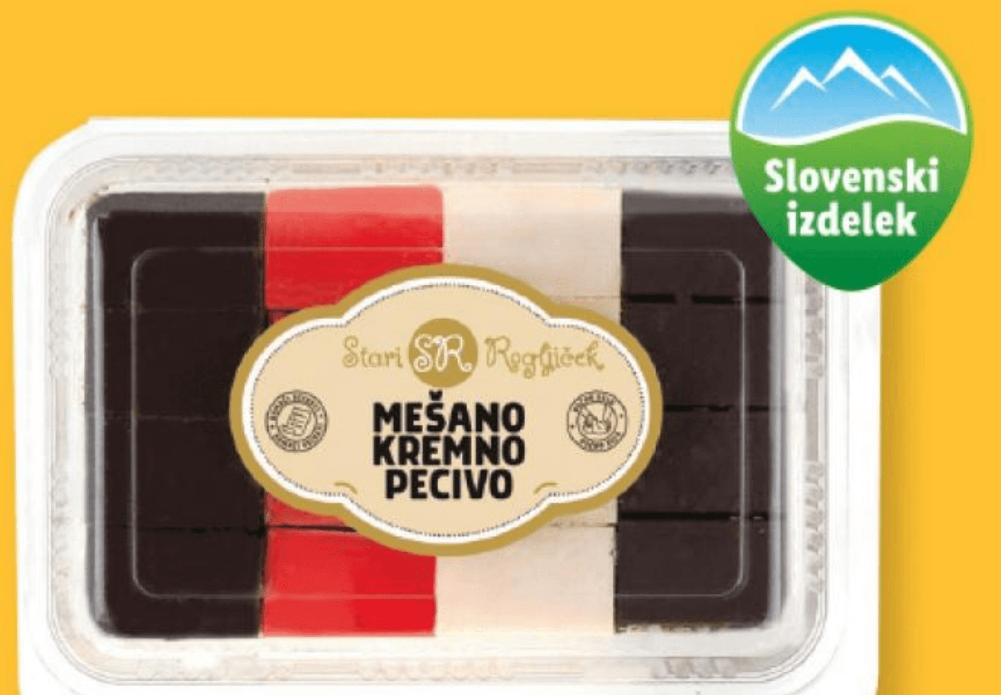 Stari Rogljiček Mešano kremno pecivo 500 g