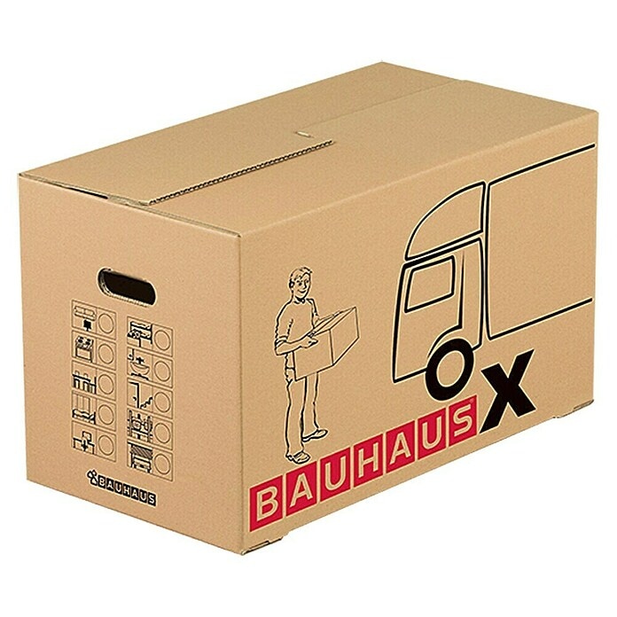 BAUHAUS Kartonska škatla za selitev 'Multibox X'