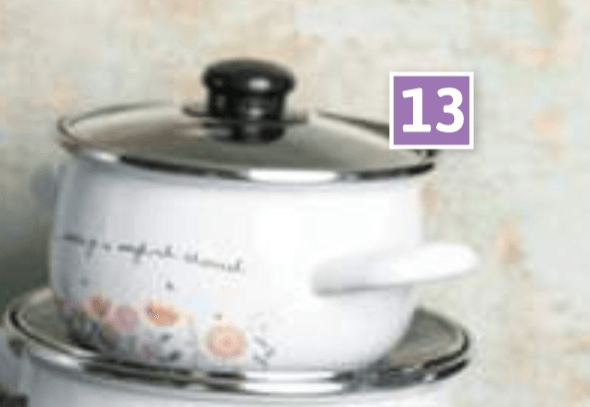 Visoka kozica s pokrovko 2,6 l