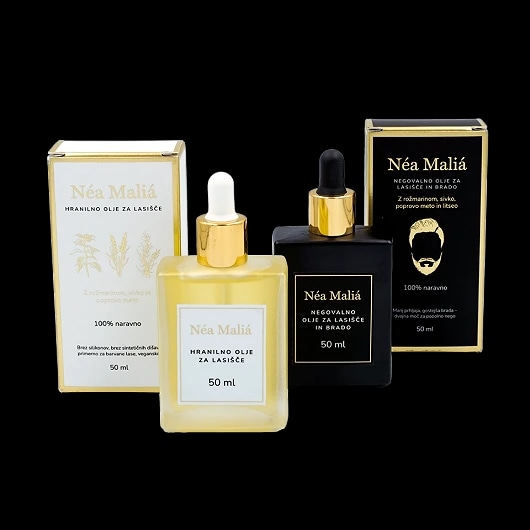 Néa Maliá Negovalno olje za lasišče in brado 50 ml
