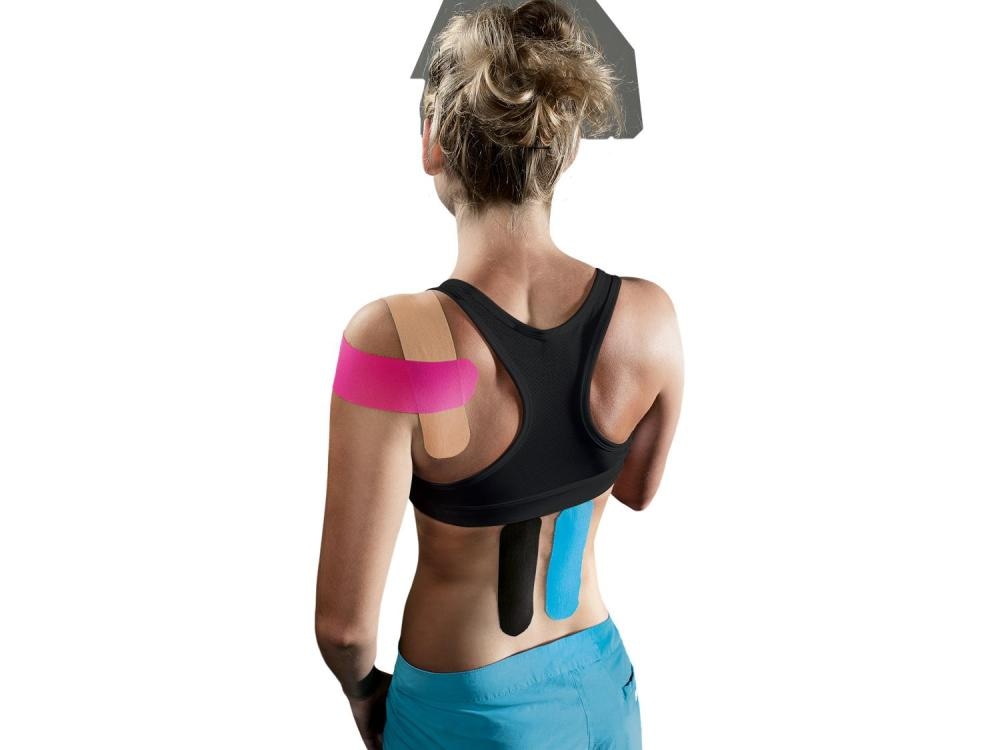 SENSIPLAST Kineziološki trakovi 4 zvitki po pribl. 5 m x 5 cm (D x Š)