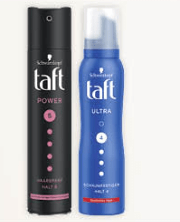 TAFT sprej ali pena za lase 250 ml ali 150 ml