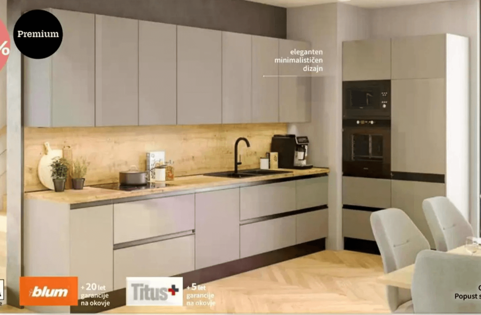 NEA kuhinja po meri - Akcija v trgovini Prima