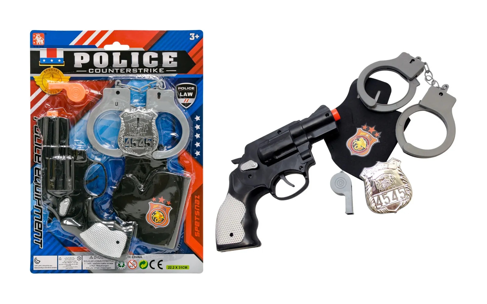 Set za policaja - Akcija v trgovini E.Leclerc