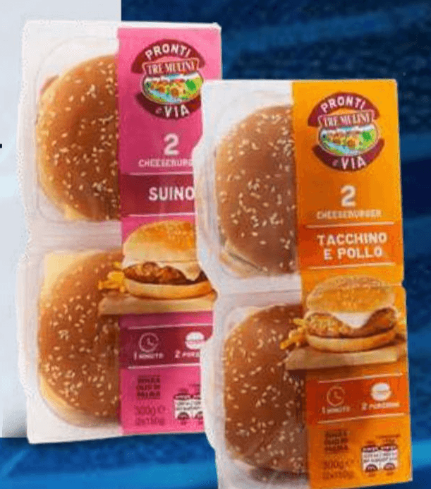 Burger s sirom 300 g - Akcija v trgovini Eurospin