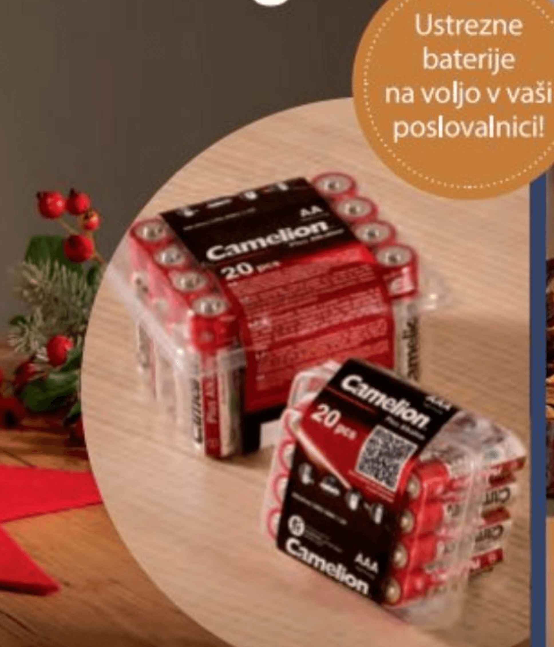 Baterije 20 v paketu