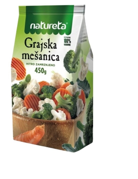 Zamrznjena zelenjava ali sadje 450g NATURETA - Akcija v trgovini Spar