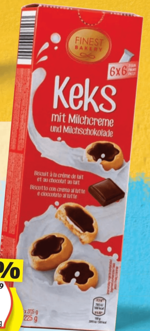 Finest Bakery Mini čokoladni keksi 235,8 g