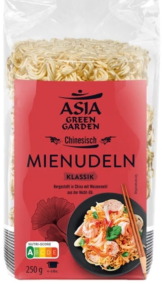 ASIA GREEN GARDEN REZANCI MIE 250 g