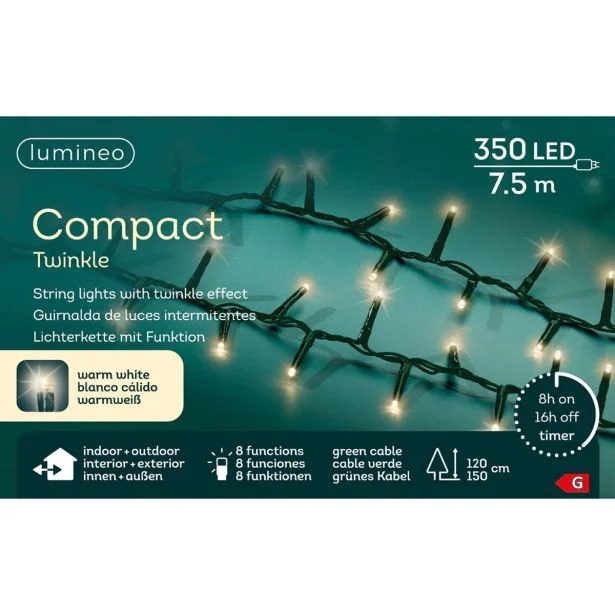 350 LED LUČK COMPACT 7,5 m