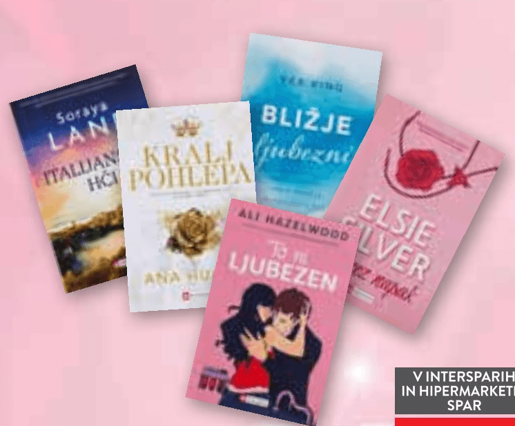 Knjige - Akcija v trgovini Spar