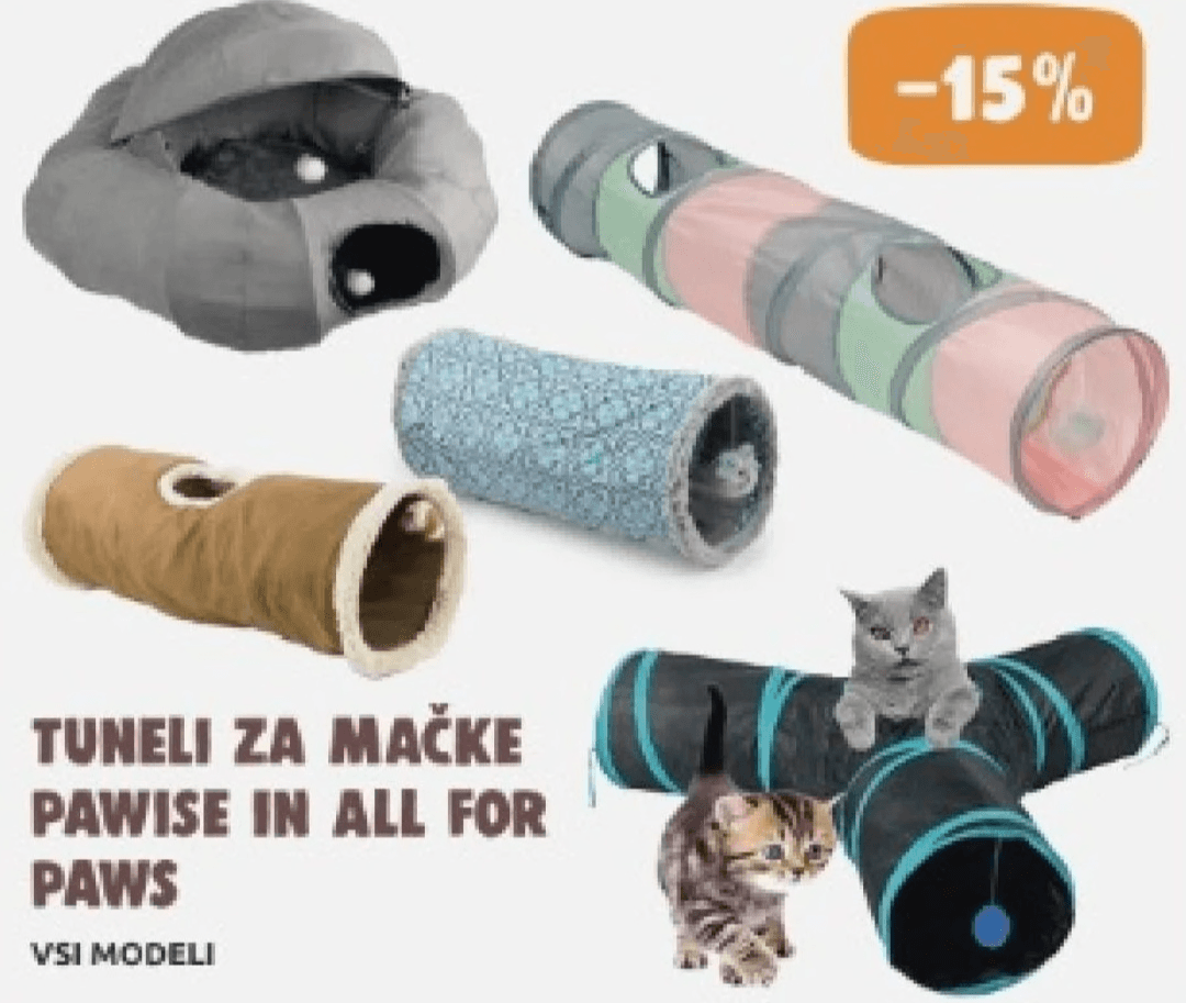 Tuneli za mačke Pawise