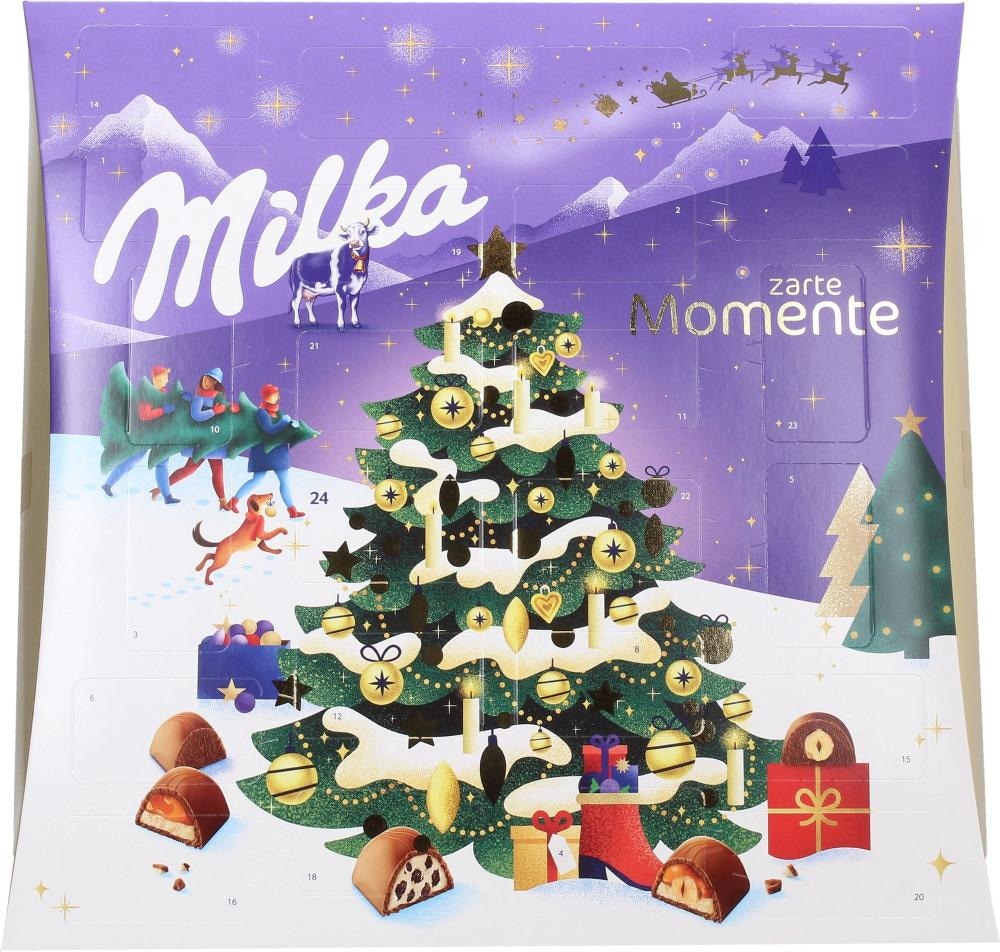 Adventni koledarji Milka od 90 g do 280 g