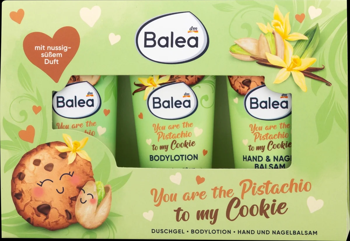 Balea You Are The Pistachio To My Cookie darilni set