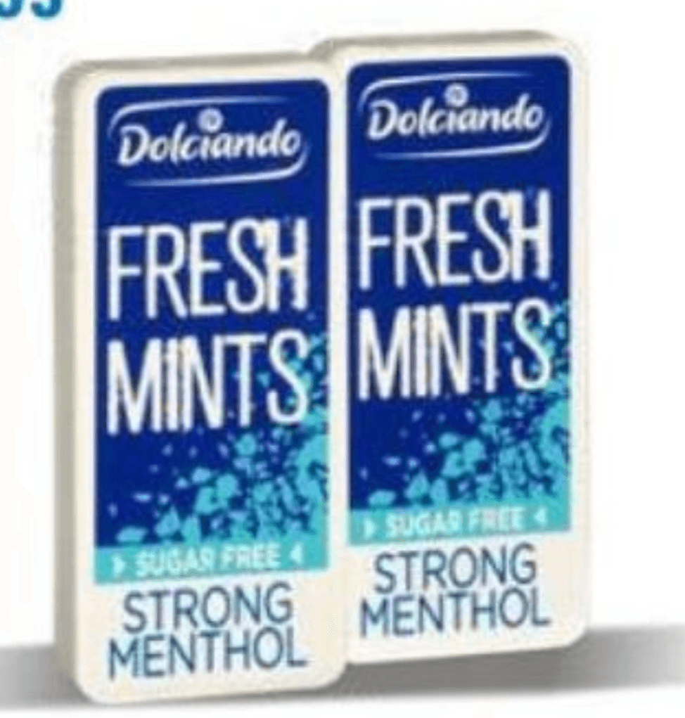 BonbonÄki z mentolom brez sladkorja 14 g - Akcija v trgovini Eurospin