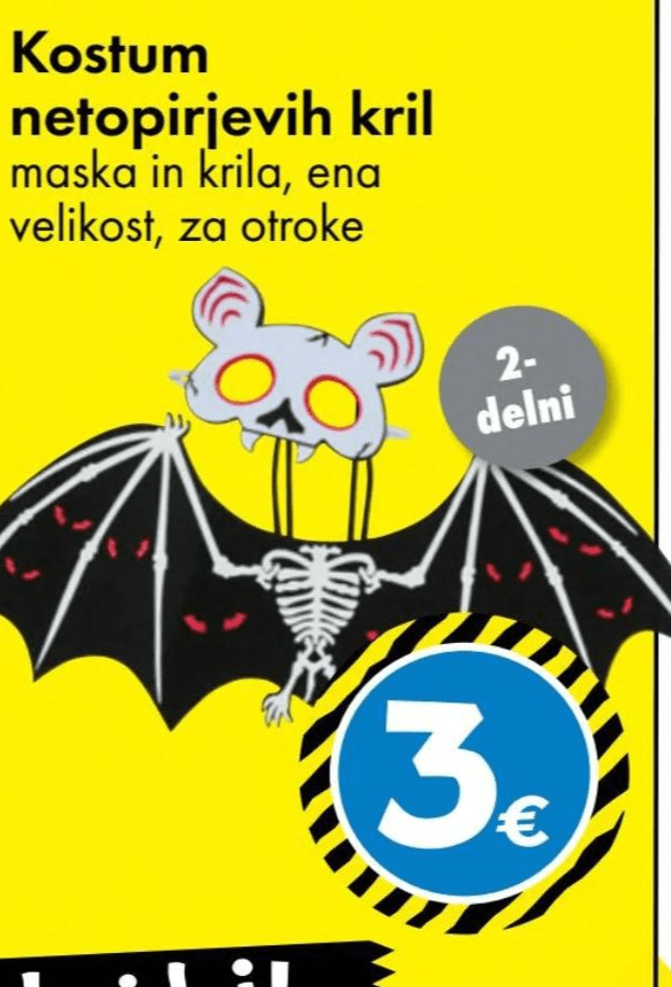 Kostum netopirjevih kril