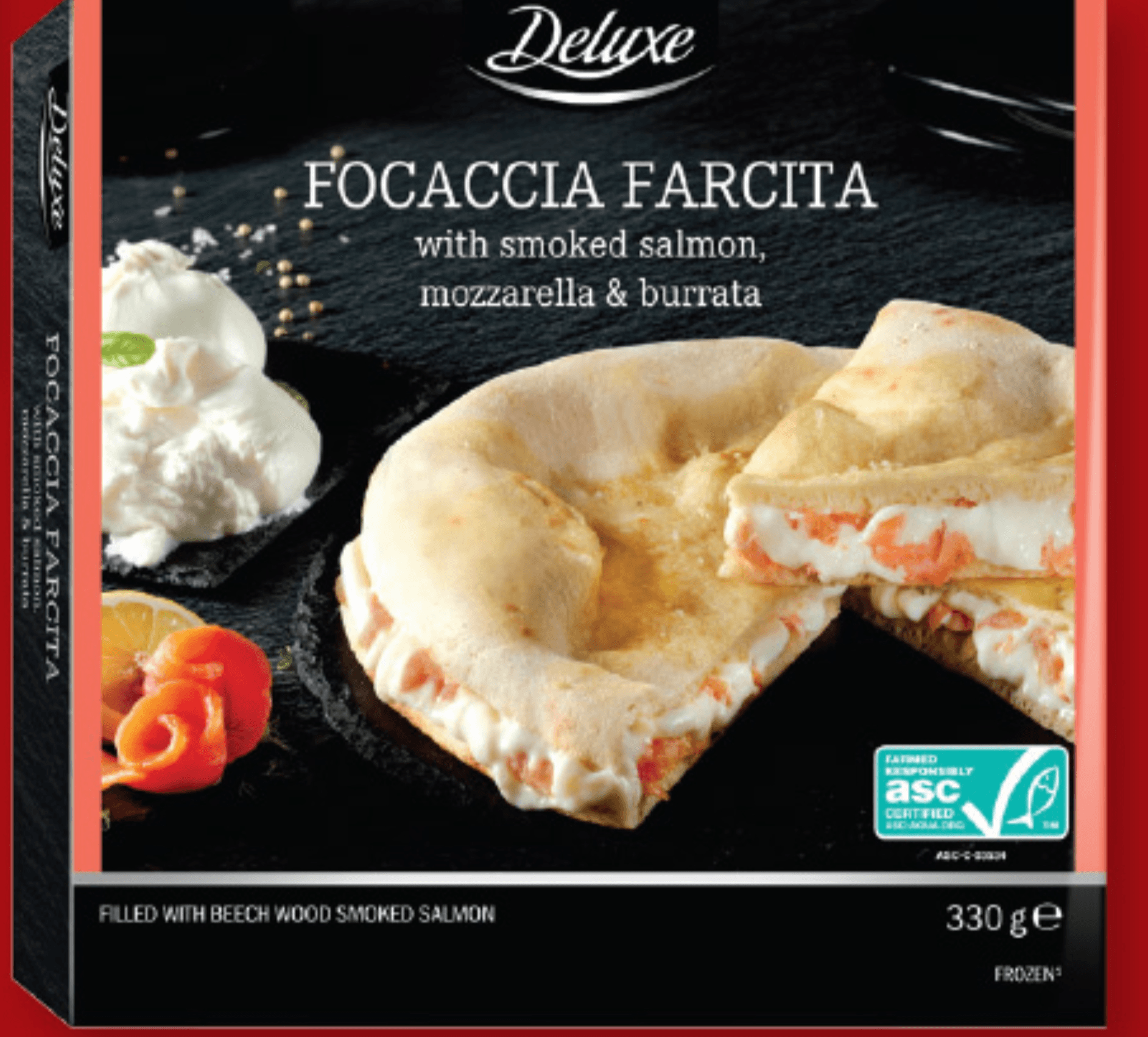 Deluxe Focaccia Farcita 330 g