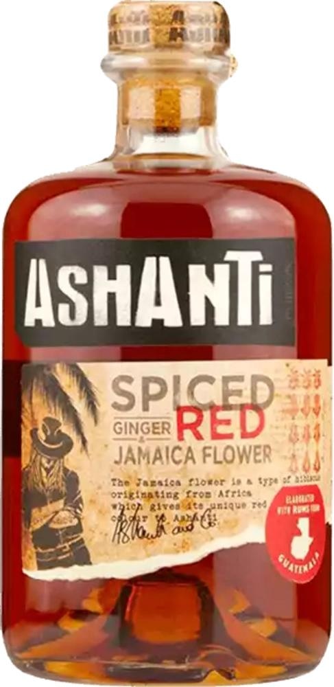 Rum Ashanti Spiced Red Jamaica Flower 0,7 l